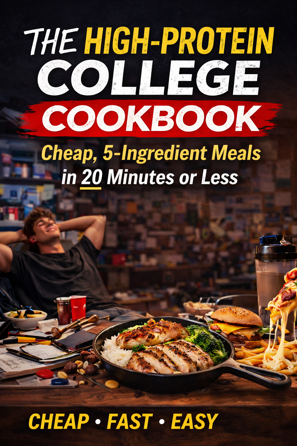The High-Protein College Cookbook