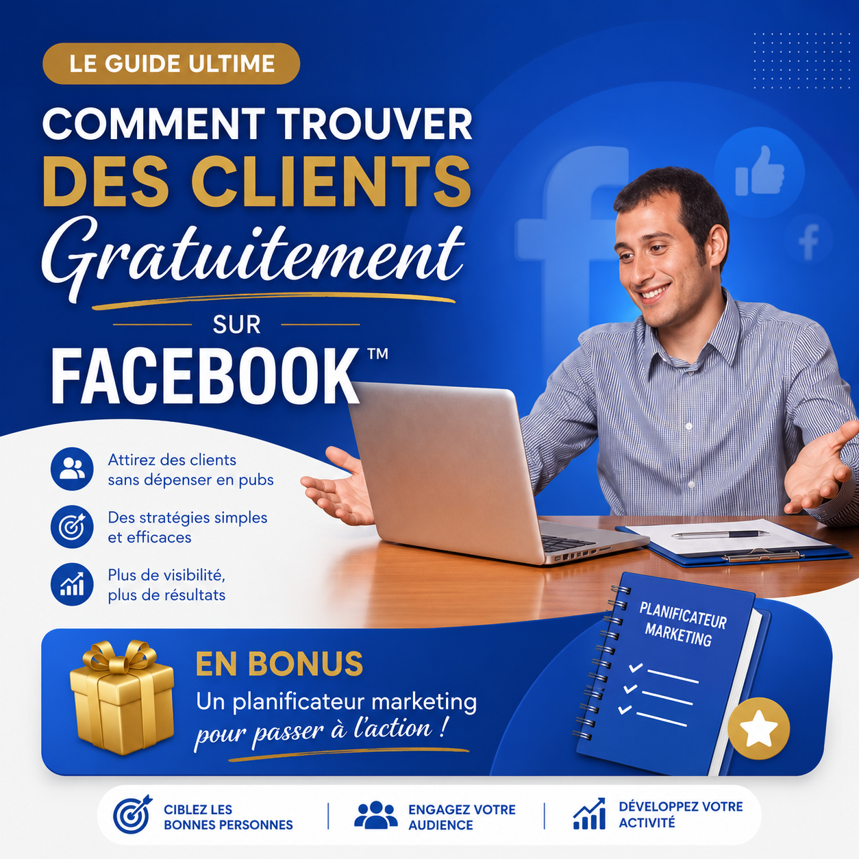 Clients et argent sur Facebook