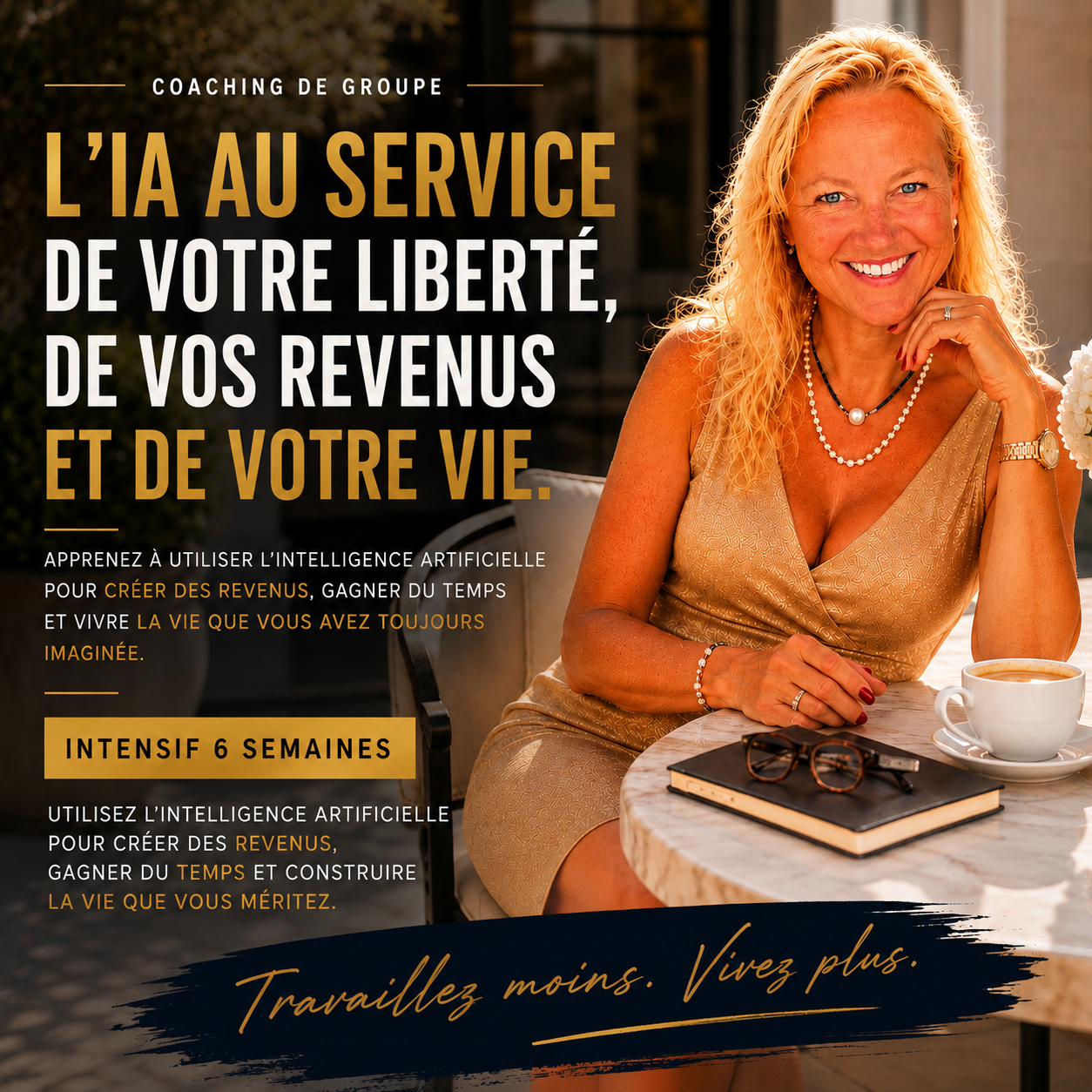 L’IA au service de votre liberté, de vos revenus et de votre vie