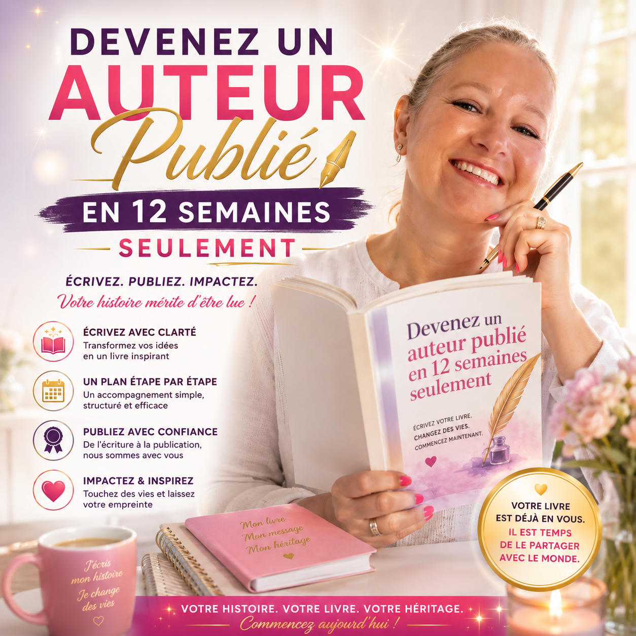 Devenir un auteur publié