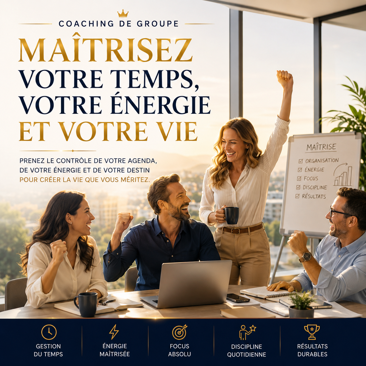 Maîtrisez votre temps, votre énergie et votre vie