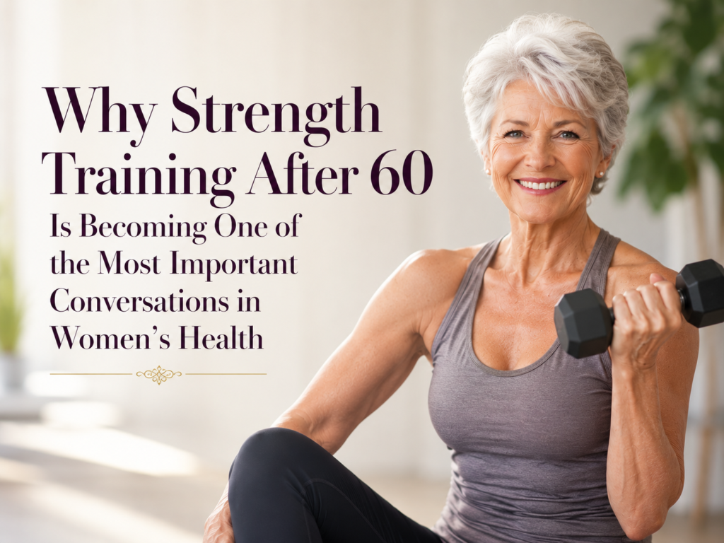 Why Strength Training After 60 Is Becoming One of the Most Important Conversations in Women’s Health