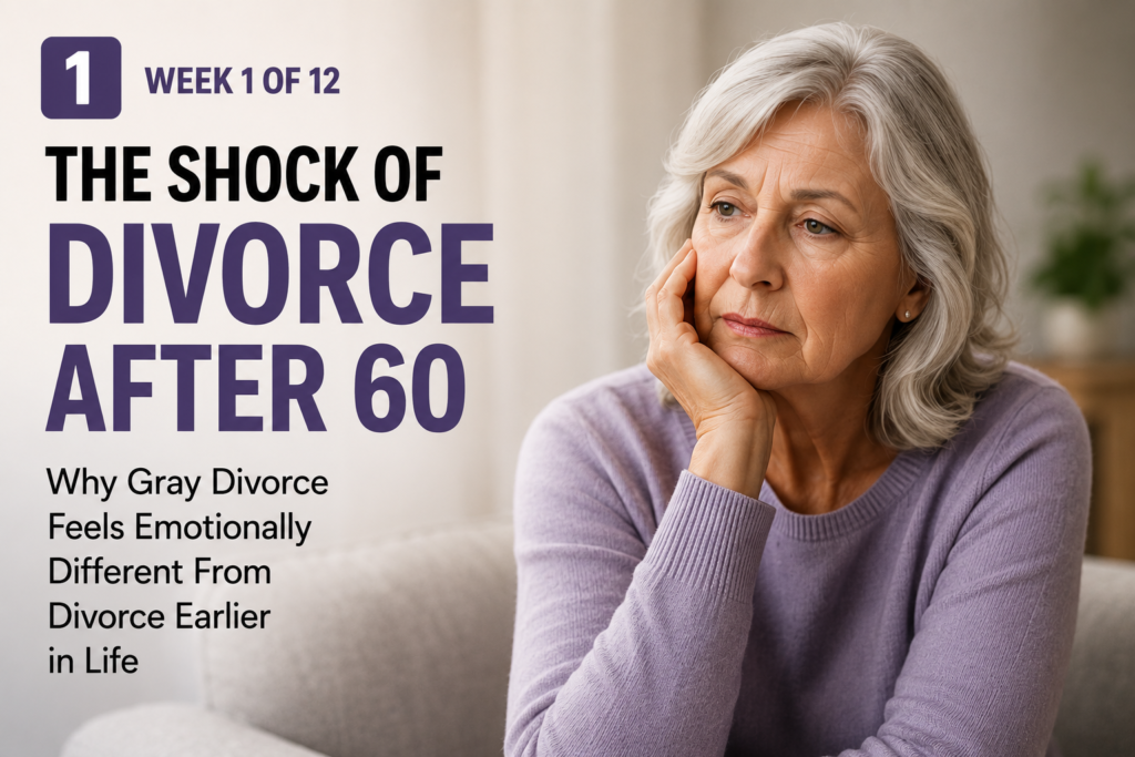 THE SHOCK OF DIVORCE AFTER 60