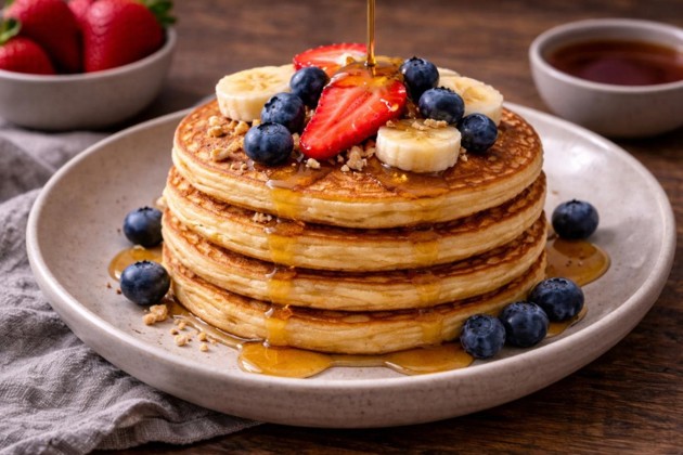 Protein Pancake Stack