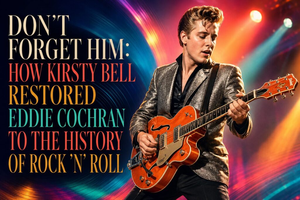 Don’t Forget Him: How Kirsty Bell Restored Eddie Cochran to the History of Rock ’n’ Roll