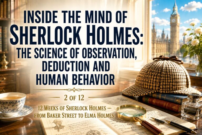 Inside the Mind of Sherlock Holmes: The Science of Observation, Deduction and Human Behavior