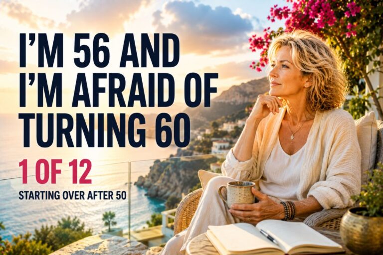 I’M 56 AND I’M AFRAID OF TURNING 60